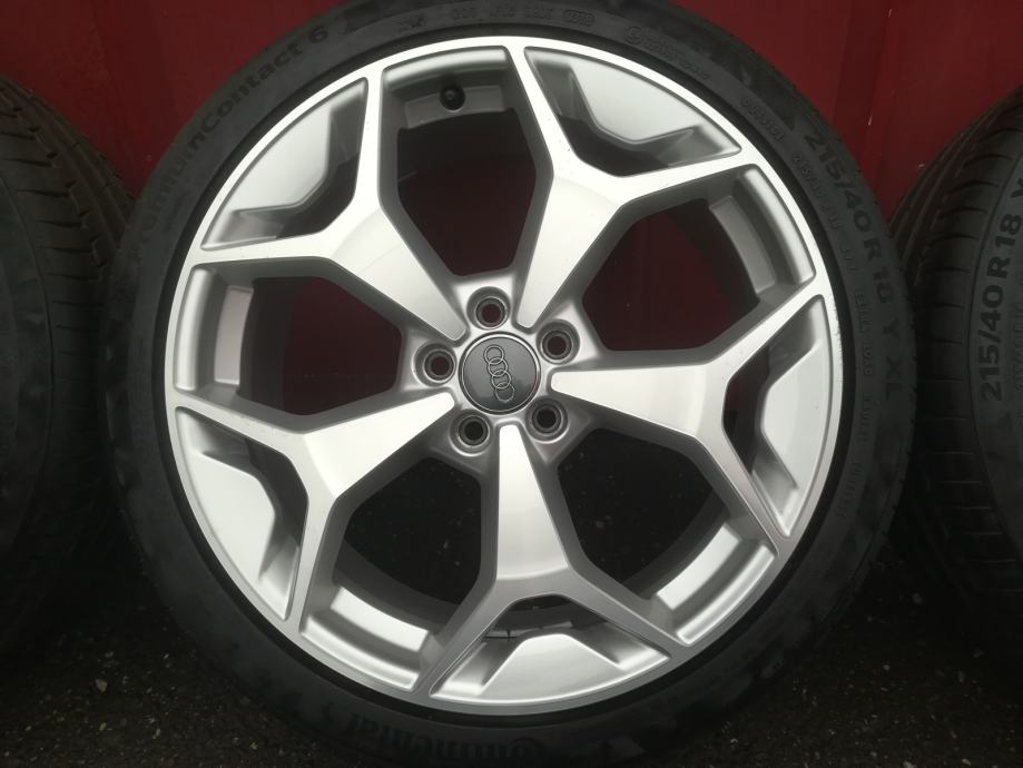 Jante Alu AUDI A1 II (8A/GB) 7.5x18 ET46 5x100 - Réf 82A601025Q - Occasion Très Bon État