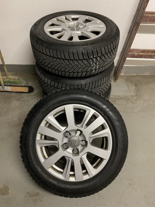 Original 16” platišča Audi + Fulda zimske pnevmatike
