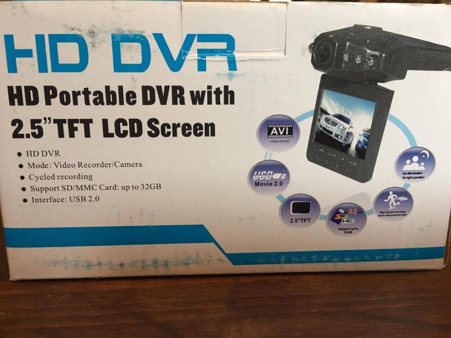 Avto kamera HD DVR 2.5 LCD