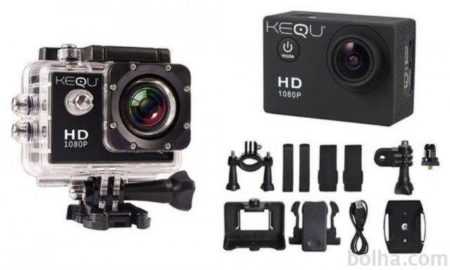 Kequ HD 1080p 16MP vodoodporna kamera