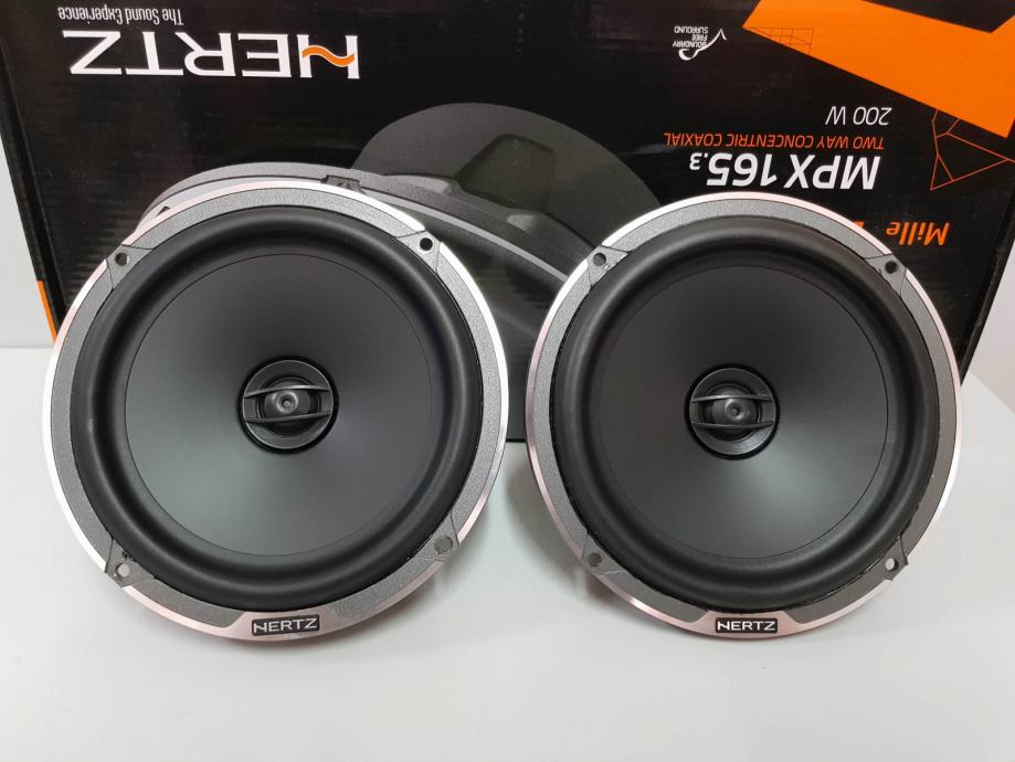 Pair Of Hertz MP 165P.3 Pro Mille 6.5” Midwoofers – 100W RMS, 94dB Sensitivity