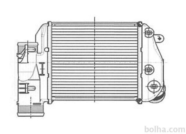 Hladilnik zraka Audi A6 04-11, 27TDi/3.0TDi