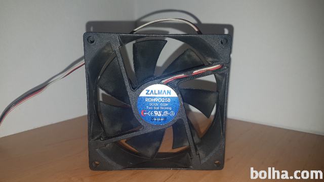 Zalman ventilator (3-pinski, 9,2x 9,2)