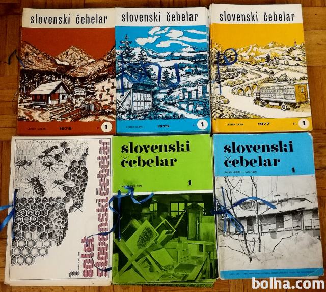 SLOVENSKI ČEBELAR 1981, 1982, 1983, 1984, 1985 ČEBELARSTVO