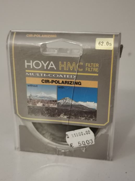 Polarizacijski filer HOYA  62mm Hoya HMC Cir-Polarizing