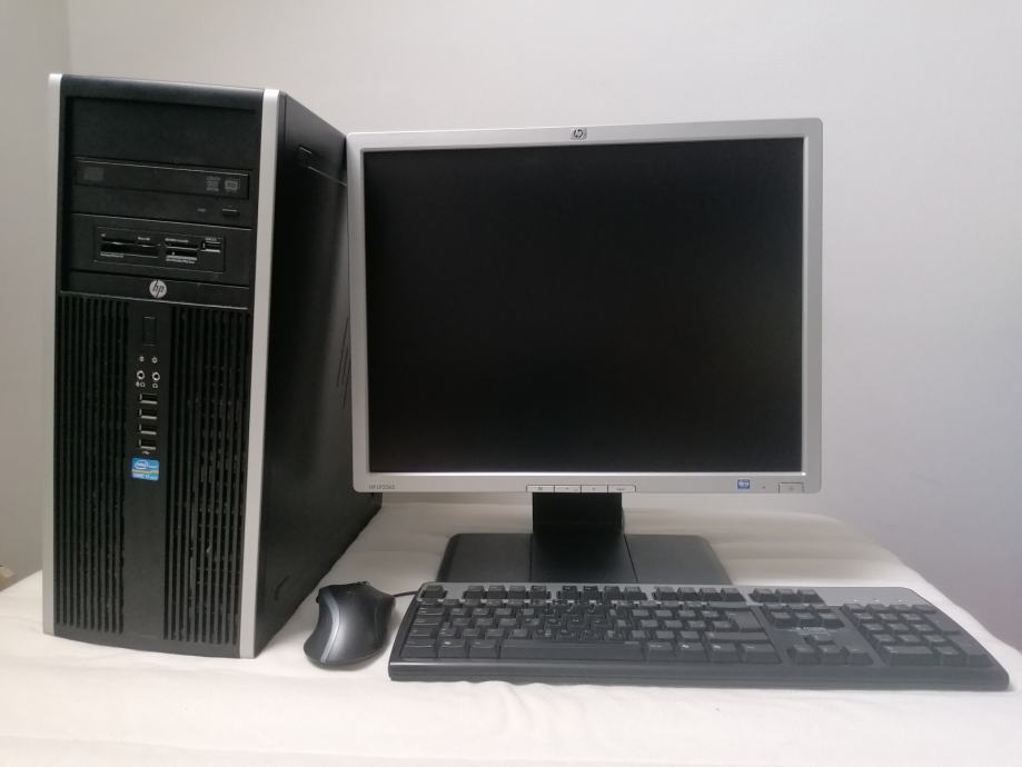 HP 8300 Elite CMT, i7-3370 3,40 GHz+zaslon HP LP2065+tipkovnica+miška