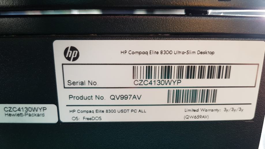 Hp Compaq elite 8300 ultra-slim Desktop