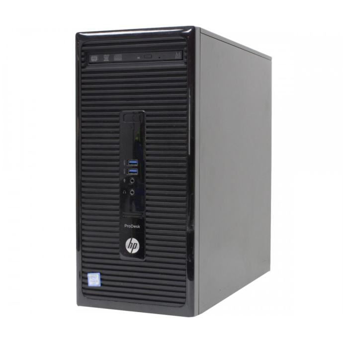 HP ProDesk 400 G3 MT Reconditionné - I5-6500, 16 Go RAM, 120 Go SSD + 500 Go HDD, Windows 10