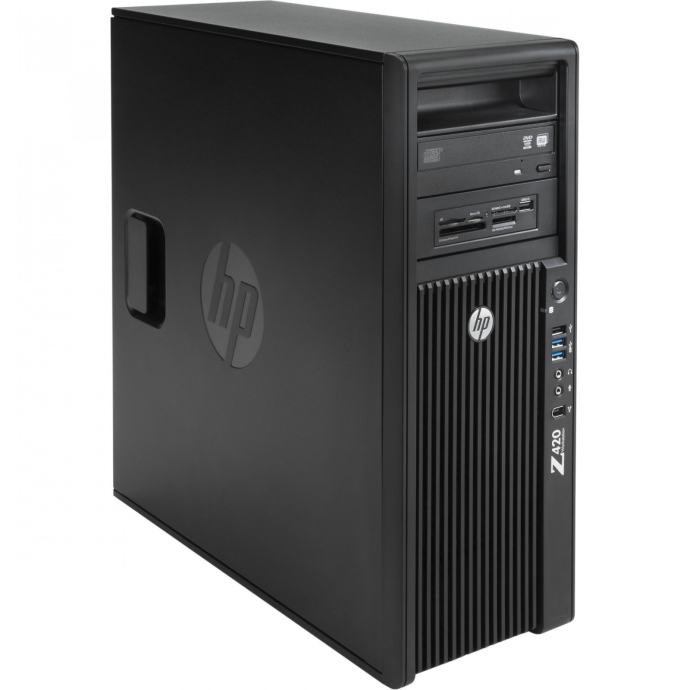 HP Z420 1x Xeon E5-1620 V2, 3,7GHz, 16 GB RAM, AMD Firepro W7000 4 GB