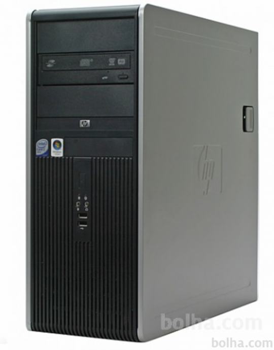 Rabljen računalnik HP Compaq dc7900 CMT E8400 3GHz 4GB 128GB SSD & 1TB