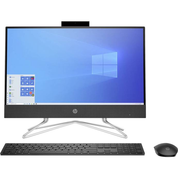 Računalnik HP All-in-One 22-df0433ng Jet Black / AMD Ryzen™ 3 / RAM 8