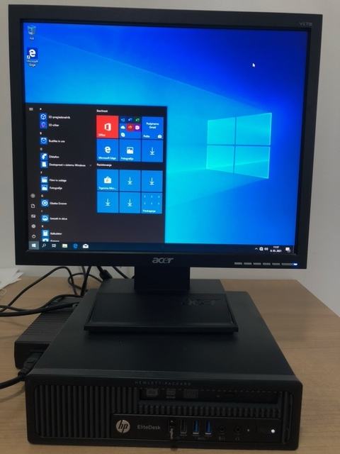 Računalnik HP EliteDesk 800 G1 USDT + LCD monitor Acer V173