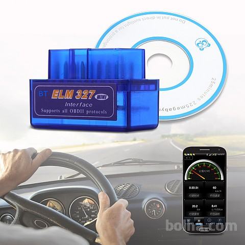ELM 327 OBD II V1.5, V2.1 Bluetooth avto diagnostika tester