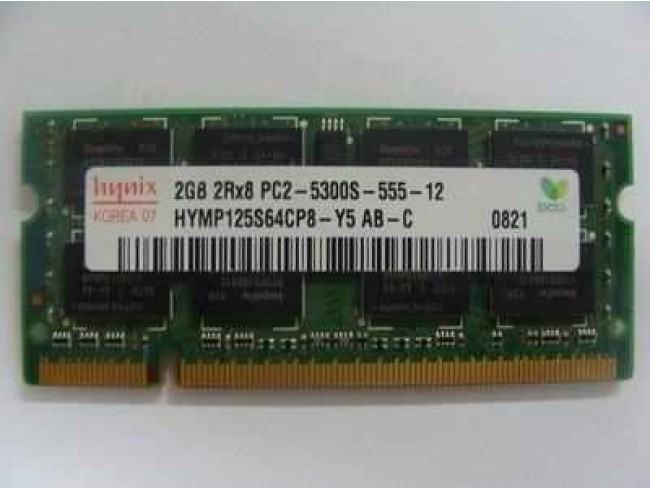 RAM DDR2 za prenosnik 2GB na eni ploščici, PC2-5300S