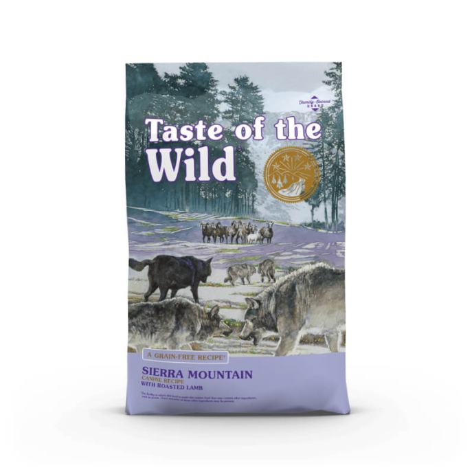 Briketi Taste of de Wild Siera Mounts ,10 kg