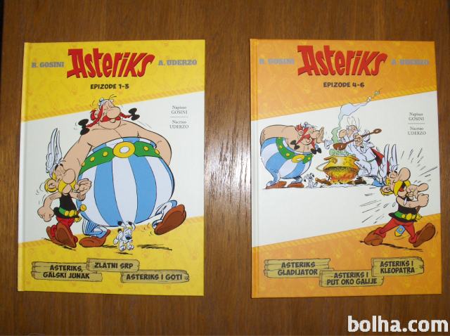 Asterix integral knjiga 1 in 2 Čarobna knjiga