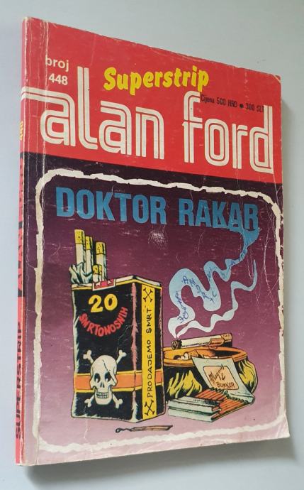 Prodam Alan Ford št.448, Doktor Rakar, SSB (Vjesnik) - zadnja številka