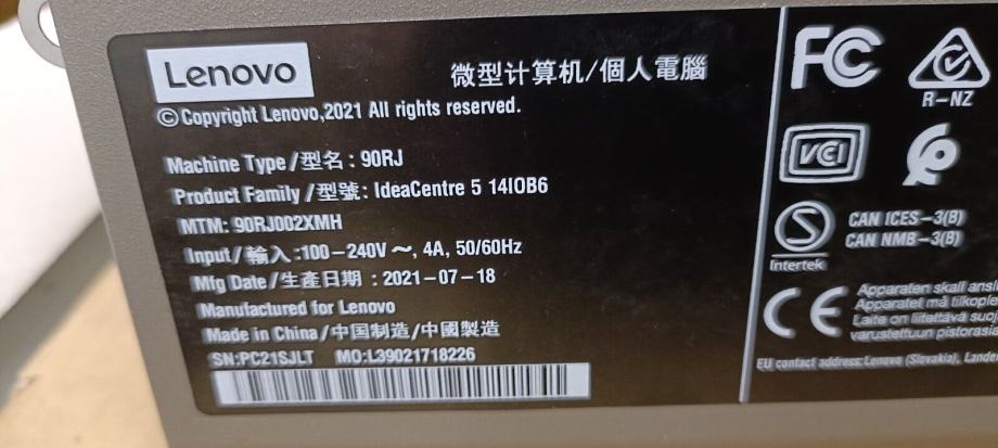 Barrette RAM 8 Go DDR4-3200 Pour IBM-Lenovo IdeaCentre 5 14ACN6 - Non ECC, Garantie à Vie - Samsung/Hynix
