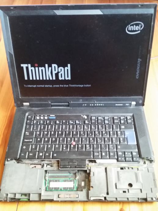 Deli za IBM Thinkpad Rseries R61 tip 8933 in licenca za Windows Vista