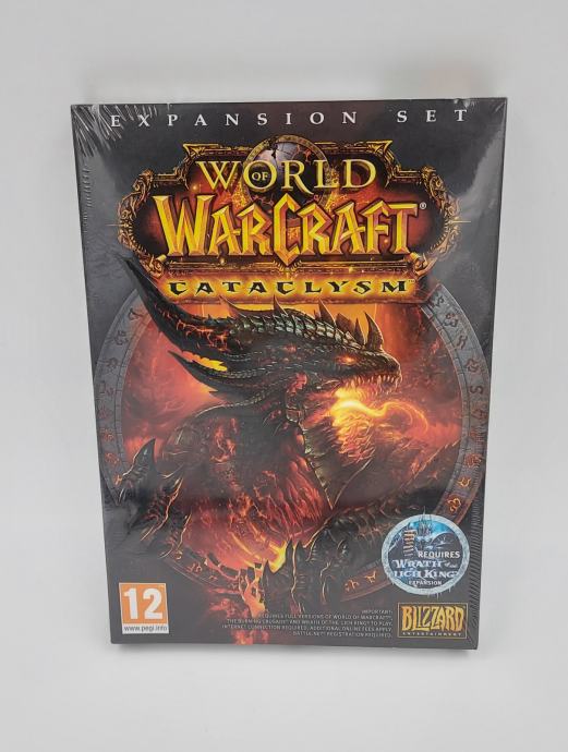 World of Warcraft Cataclysm expansion set PC DVD