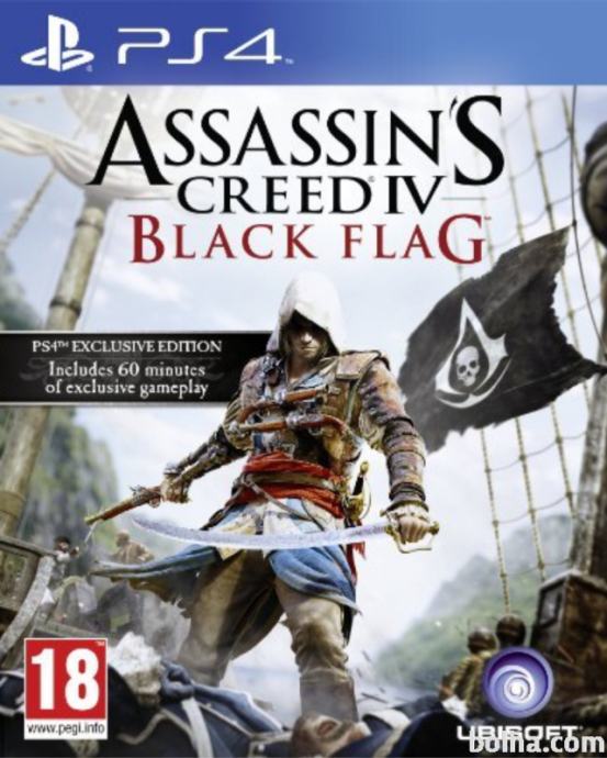 Assassins Creed Black flag - PS4