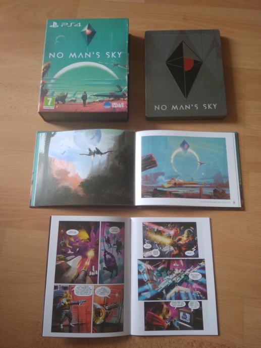 No Mans Sky - Limited Edition (Steelbook, art book, strip, PS4)