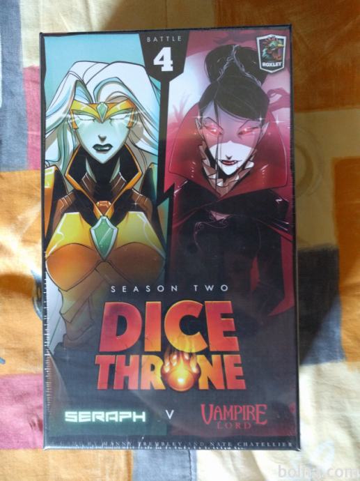 Dice Throne Vampire vs Seraph, namizna igra