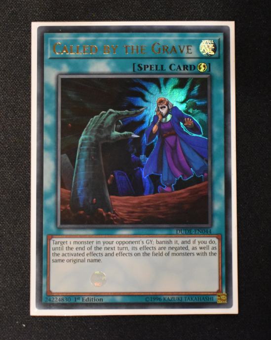 YuGiOh: Called by the Grave Ultra Rare 1st Edition