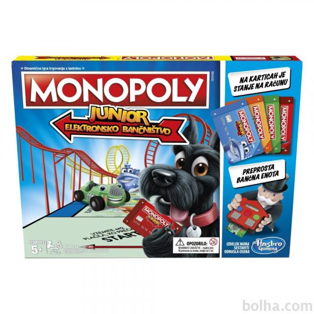 Monopoly, Monopoli - elektronsko bančništvo, Junior
