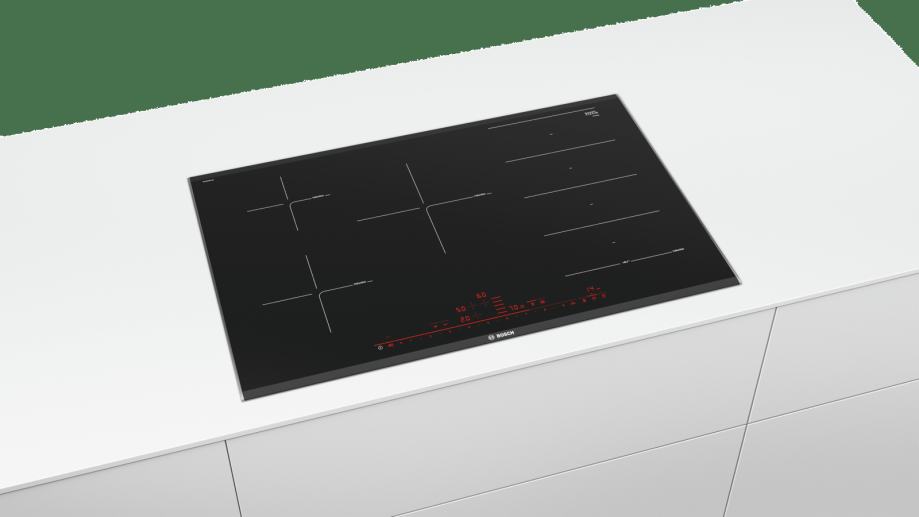 NOVA Bosch indukcijska kuhalna plošča 80cm Črna Serije 8
