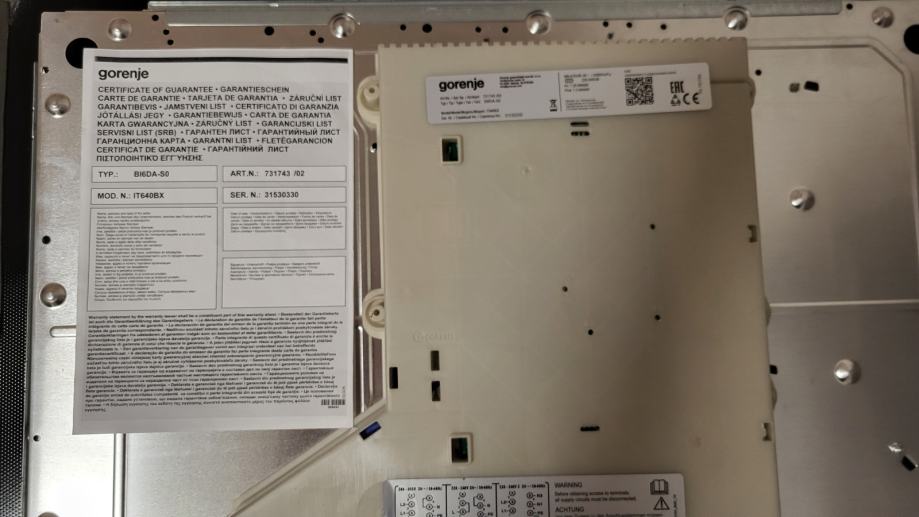 indukcijska plošča GORENJE IT640BX