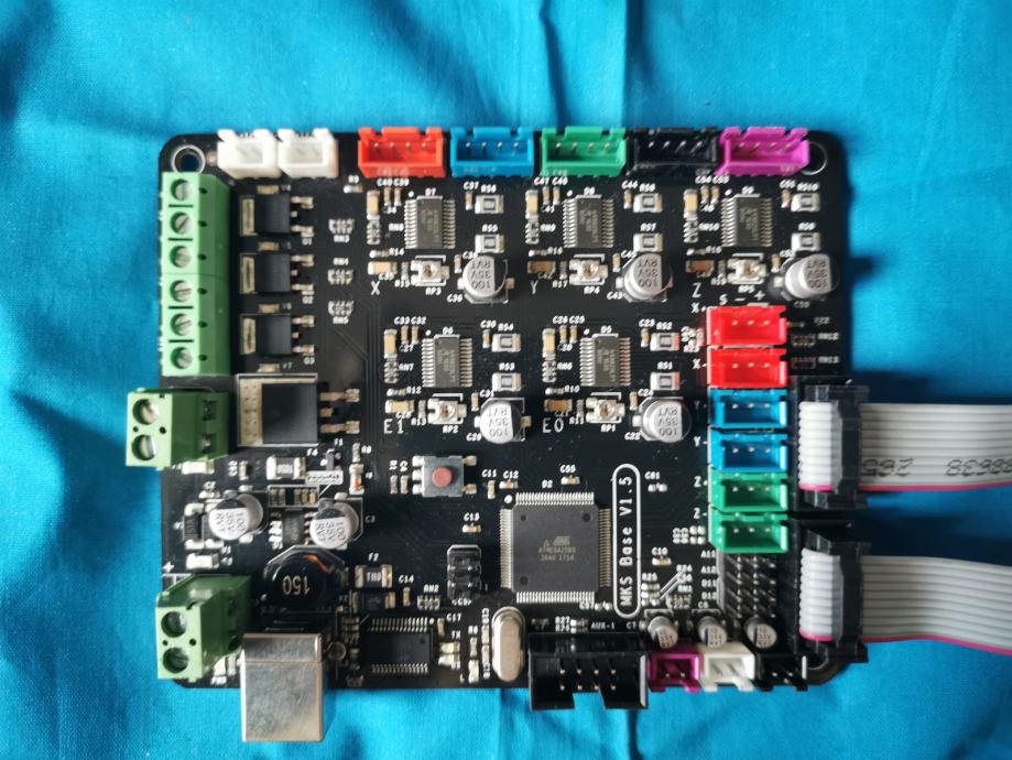 MKS Base v1.5 CNC kontroler Ramps 1.4 + Mega 2560 + A4988 + display