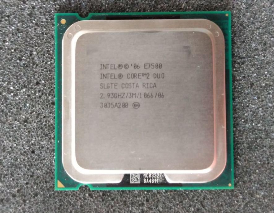Procesor Intel Core2Duo E7500