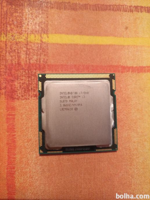 Intel core i3-540 3.06GHz 2 jedra LGA1156