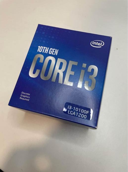 Intel i3-10100F BOX, Comet lake 1200