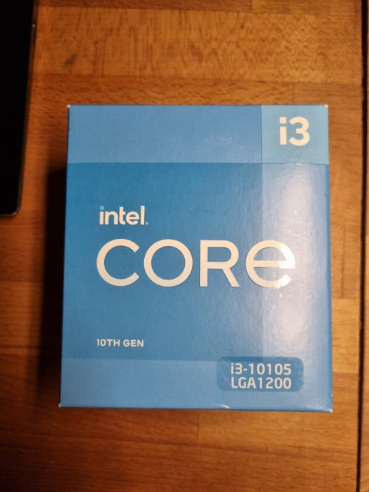 PRODAM NOV Procesor INTEL i3-10105 (3.7/4.4) BOX, LGA 1200