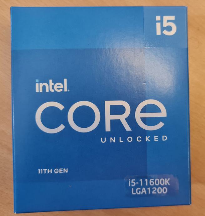 Intel Core i5 11600K BOX procesor, Rocket Lake