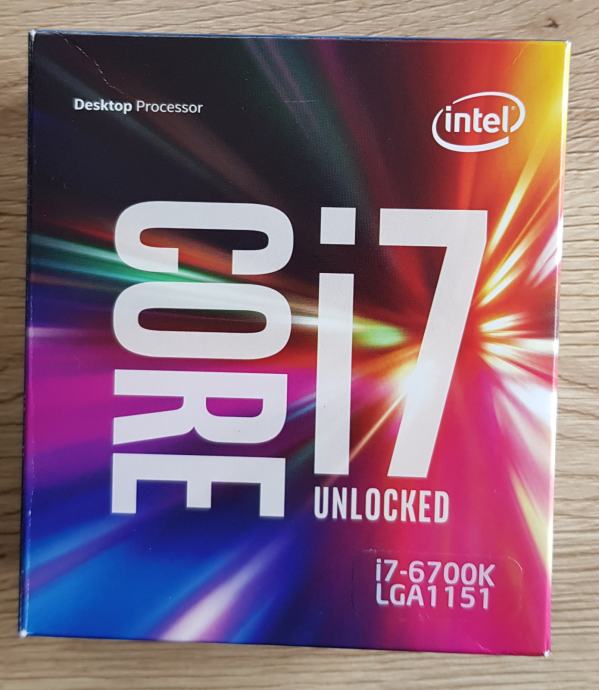 TOP Intel i7 6700k deliddan&brušen