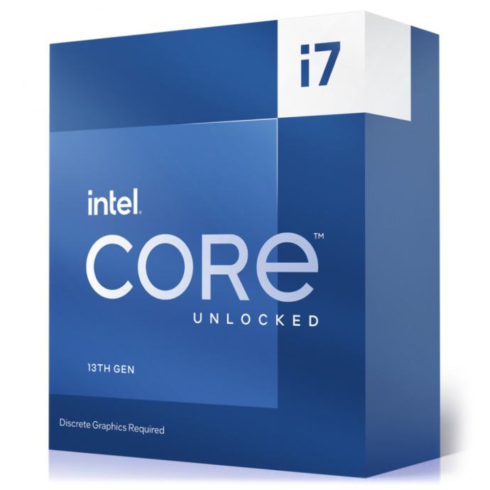 Procesor Intel 1700 Core i7 13700KF 16C/24T 2.5GHz/5.4GHz BOX 125W/253
