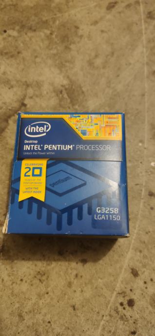 Intel pentium g3258 odklenjen