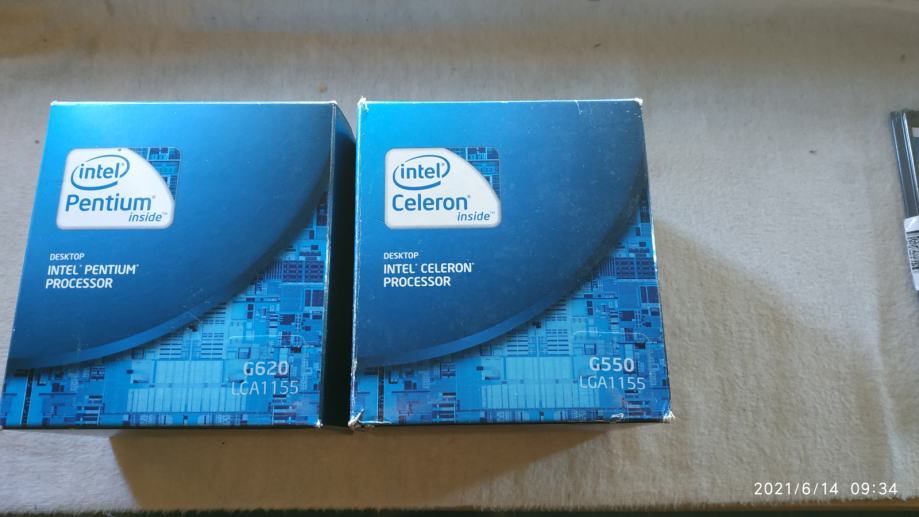 Intel Pentium G620 in Celeron G550