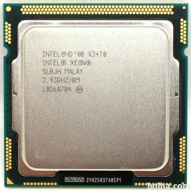 Intel Xeon x3470 LGA 1156 Procesor enak kot i7-870