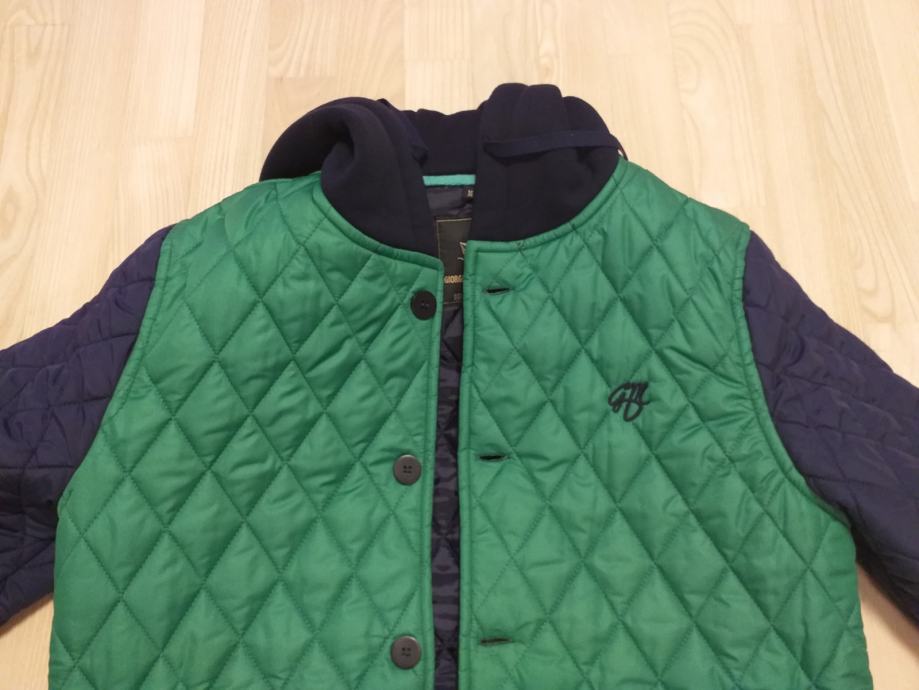 Prodam moško jakno Giorgio di Mare št.M -regular fit zeleno/navy