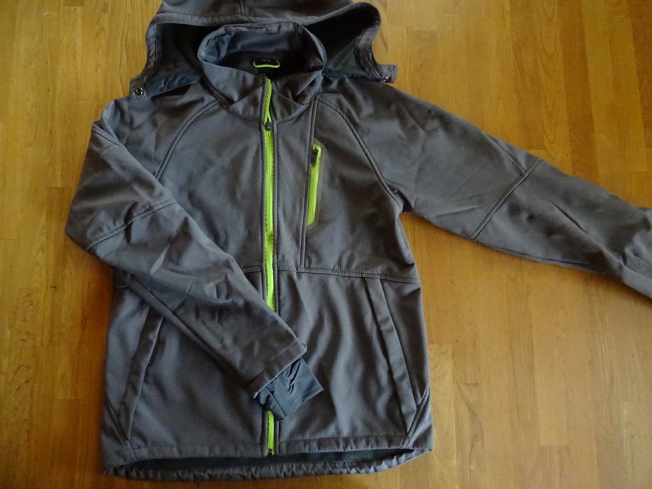 Otroška softshell jakna s kapuco 