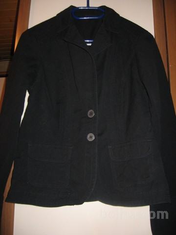 črna bombažna jakna št. 38-40