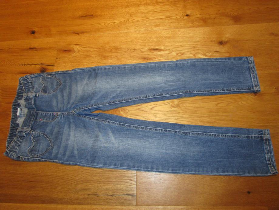 dekliške jeans hlače s oliver št. 128