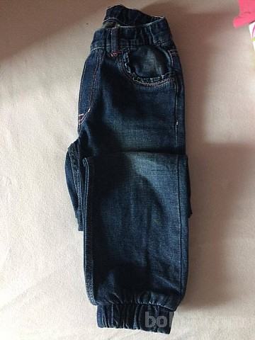 Dekliške jeans mehke hlače H&M, 122 cm, 6-7 let