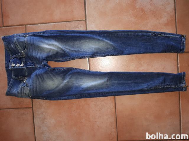 Dekliške jeans, tally wally, št.34, trije kosi