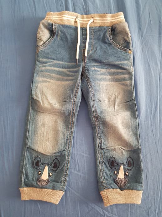 Elastične jeans hlače Nameit za fanta 1,5 - 2 leti (92 cm)