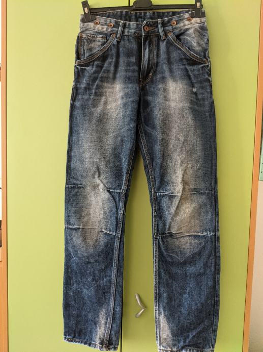 Fantovske jeans hlače Denim št 172/14-16 let obseg pasu 76cm